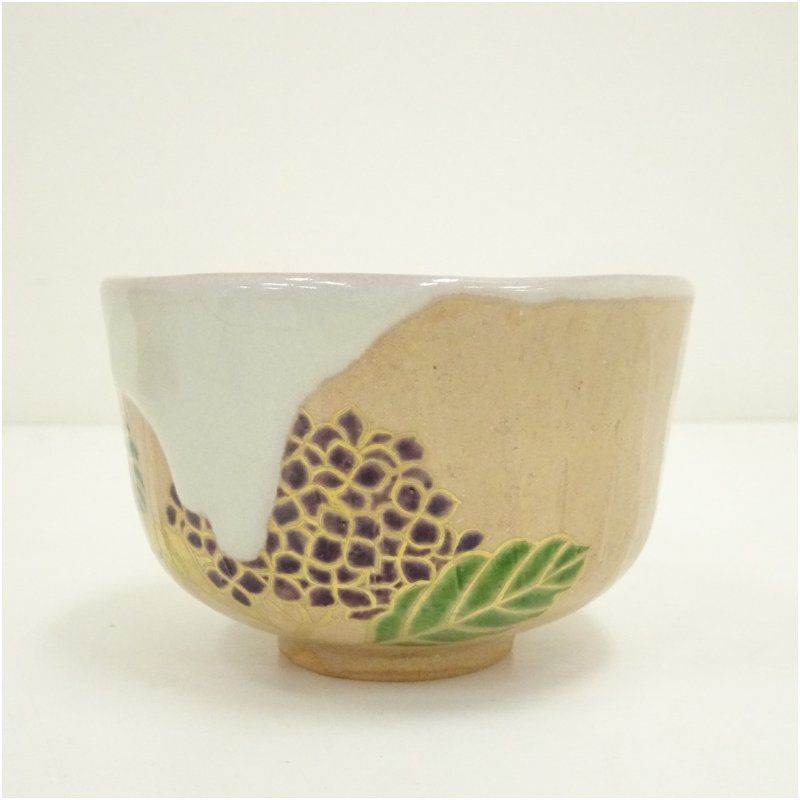 配送 大樋焼伊豆蔵撫山の茶碗 ④】大樋焼 伊豆蔵撫山造 赤窯変 抹茶