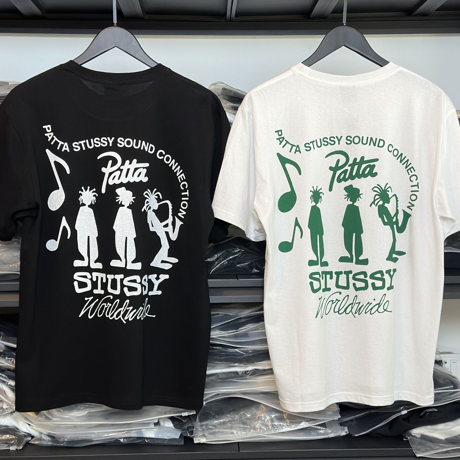 Stussy New York x PATTA T-Shirt Size Small Amsterdam