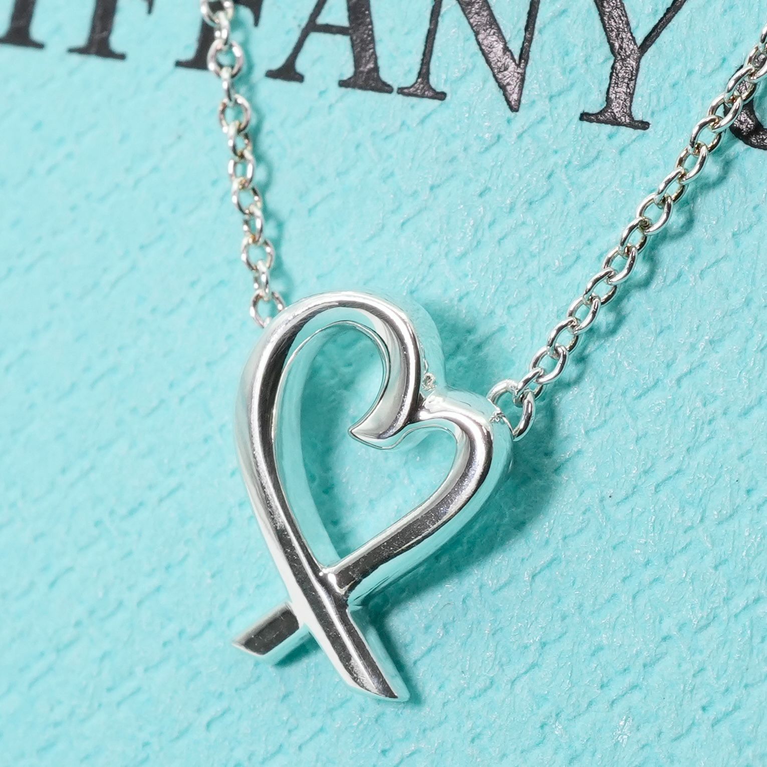 特大極美品 ティファニー ラージ スクリブル ブローチ /25-1232S