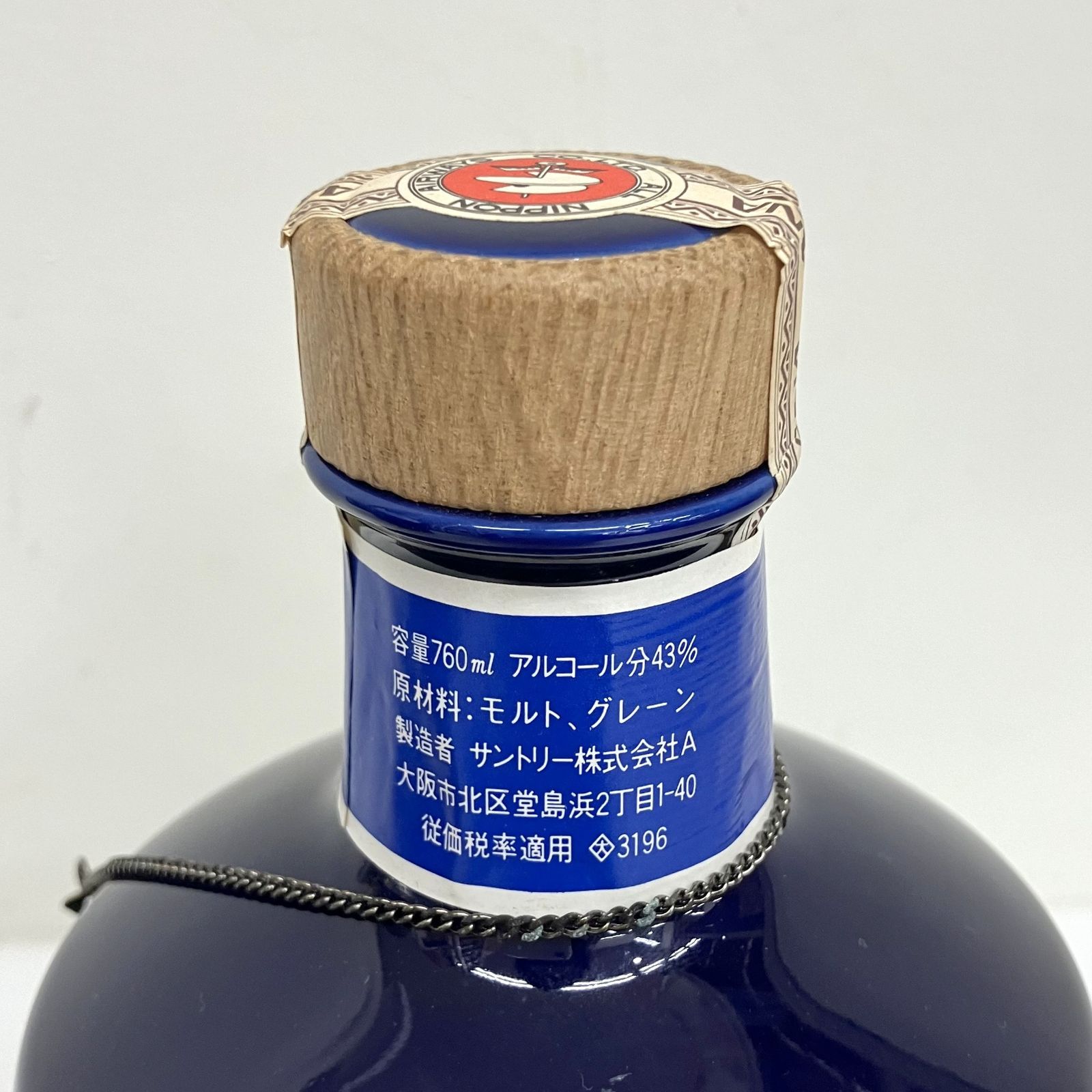 未開栓品】 サントリー 全日空 ANA 創立30周年ボトル ウイスキー 760ml 箱付き - ウイスキー