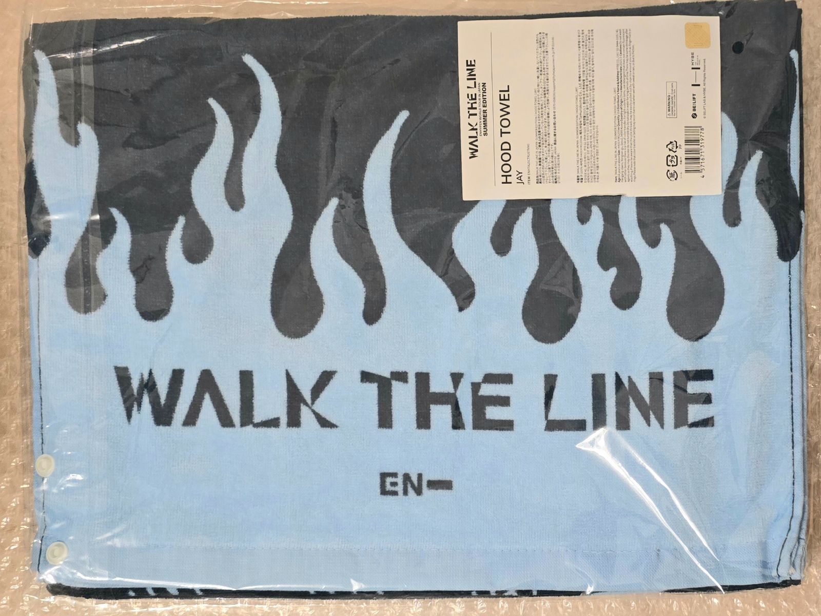 ENHYPEN [WALK THE LINE IN JP -SUMMER EDITION] HOOD TOWEL