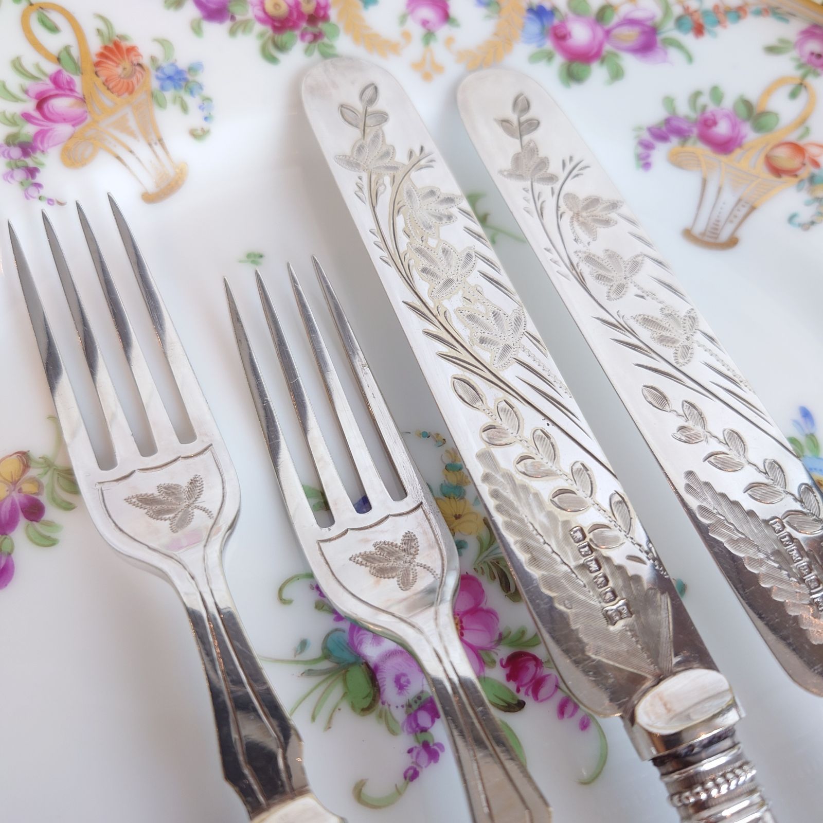 白蝶貝 デザートカトラリー セットA マザーオブパール ナイフ フォーク