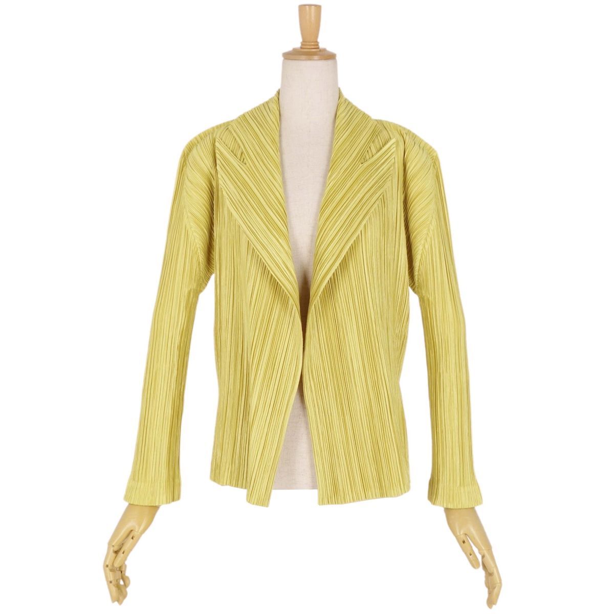 美品 プリーツプリーズ イッセイミヤケ PLEATS PLEASE カーディガン  