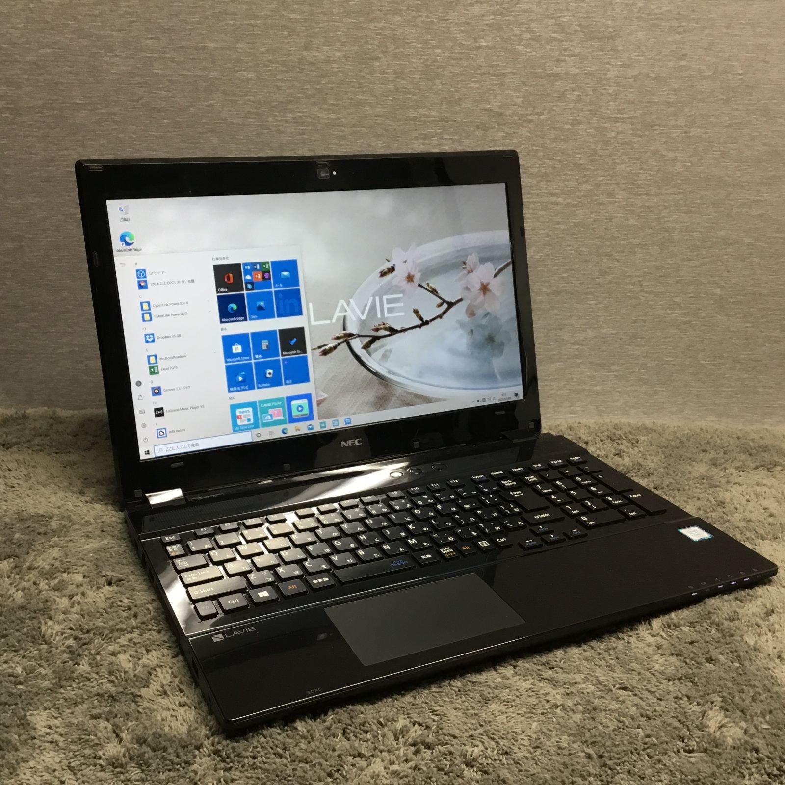 Windows11 NEC ノートPC LAVIE NS700 i7-7500U NEC LAVIE NS700/G CPU：Core i7 7500U 2.7GHz / メモリ：8GB