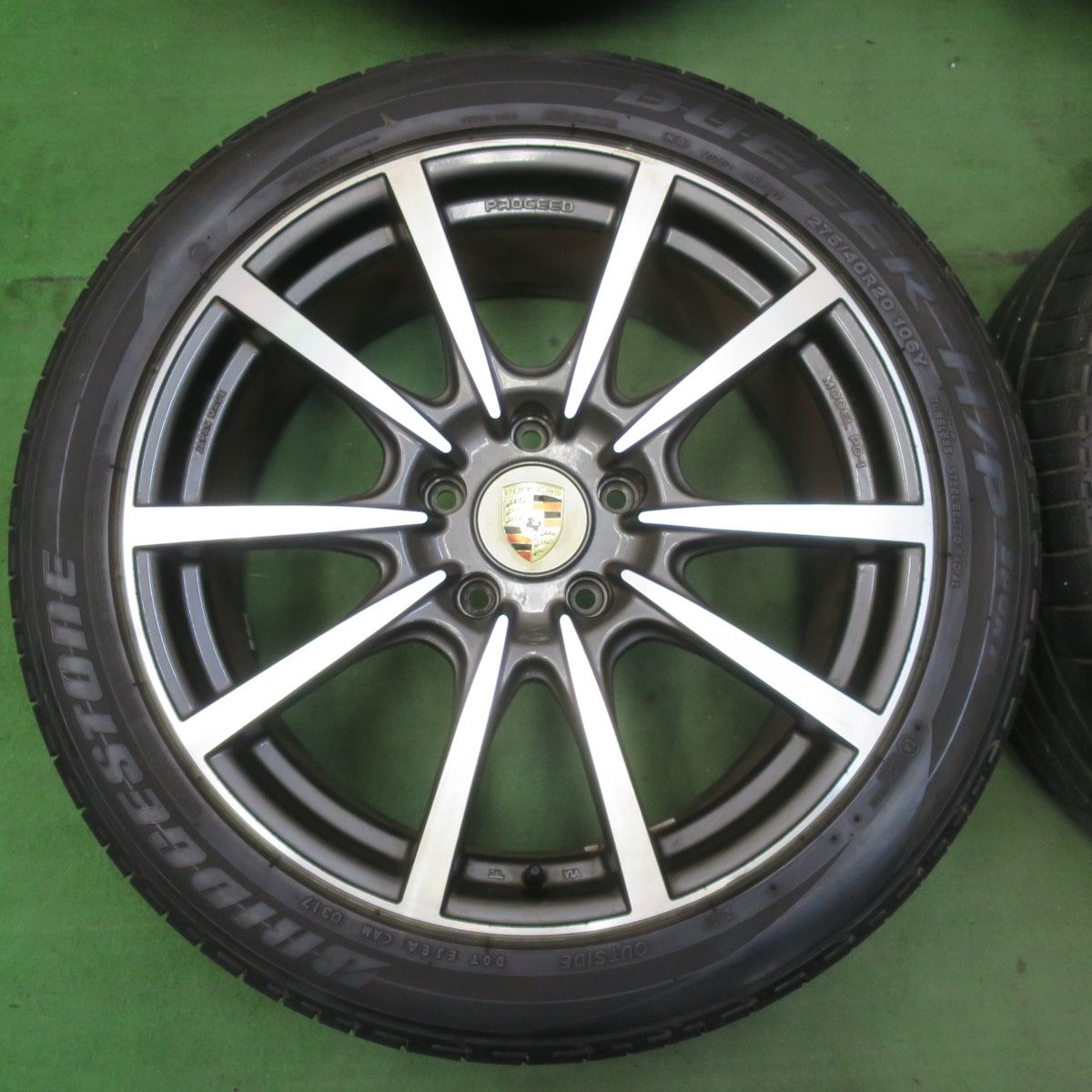 20インチ PCD130 5H PROCEED PD-1 4本セット ポルシェ等 車種】ポルシェ【ホイール】嘉衛門オリジナル PROCEED