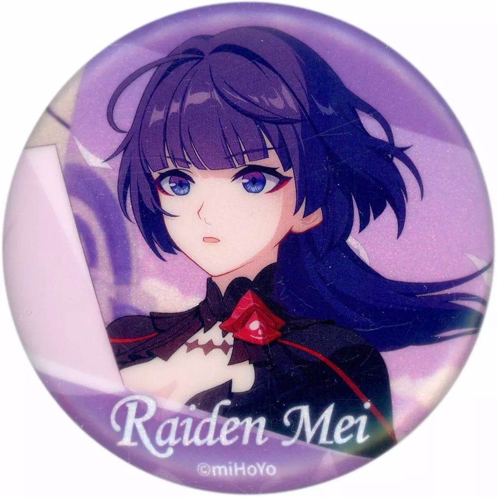 崩壊3rd 缶バッジ 雷電芽衣 MEI 崩壊3rd 聖痕シリーズ キャラクター缶