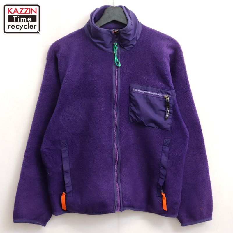 90s patagonia フルジップ フリースジャケット メンズ 表記Mサイズ