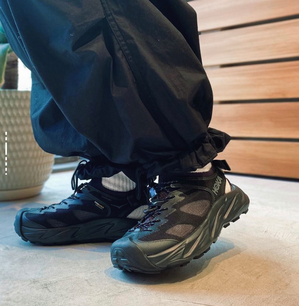 新品 HOKA ONE ONE ホカオネオネ HOPARA 2 ホパラ ブラック BBLC