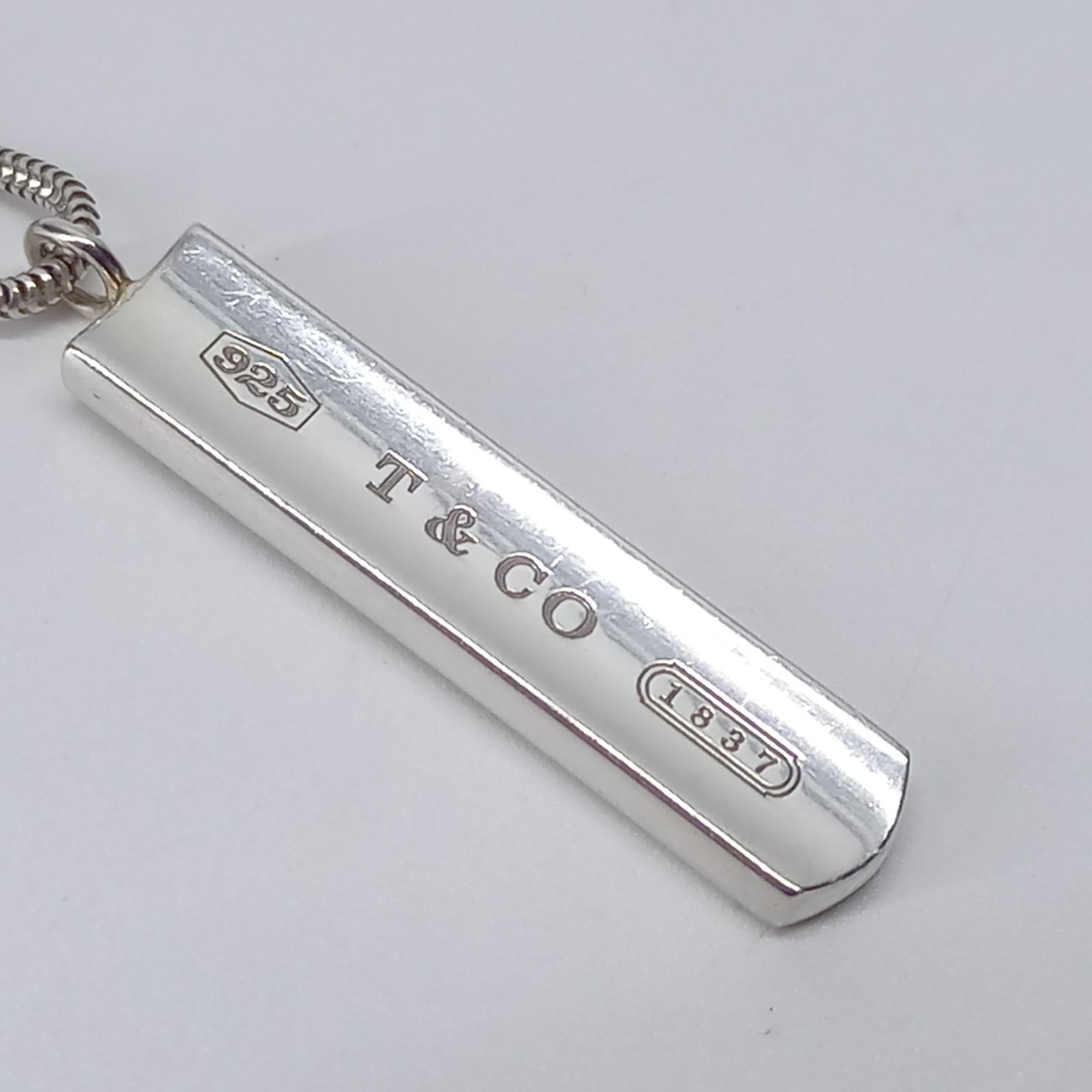 Tiffany&Co. ティファニー 1837 バー ネックレス 925 Tiffany&Co. ティファニー 1837 バー ネックレス | eit