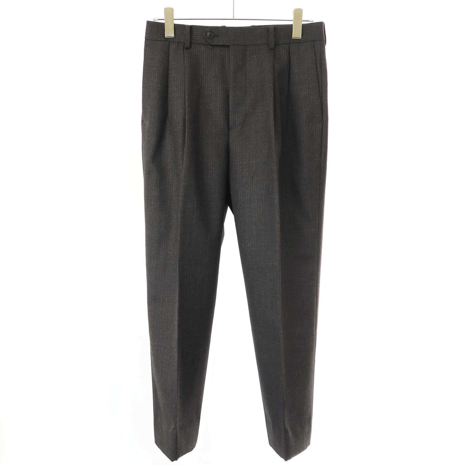 AURALEE オーラリー 22AW BLUEFACED WOOL DOBBY SLACKS ブルー