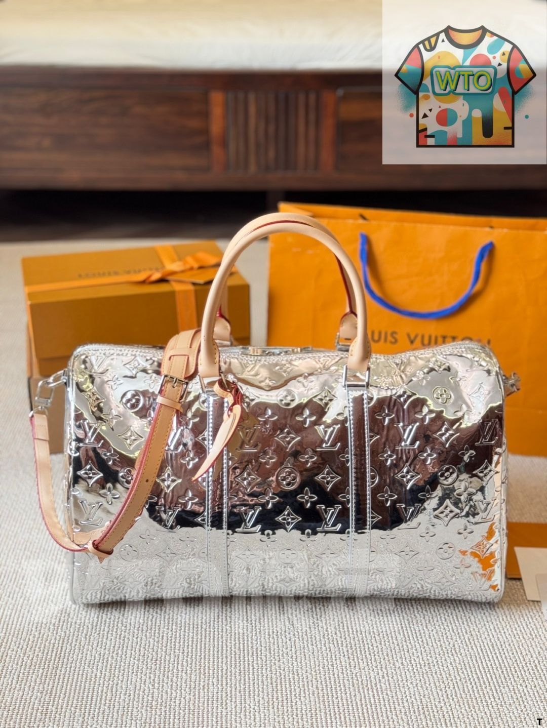 今日 Louis Vuitton Neo Porte Documents Voyage ルイ ヴィトン ネオ ポルト ドキュマン ヴィアージュ - LV Mirror Mirror シリーズ-WTO輸入