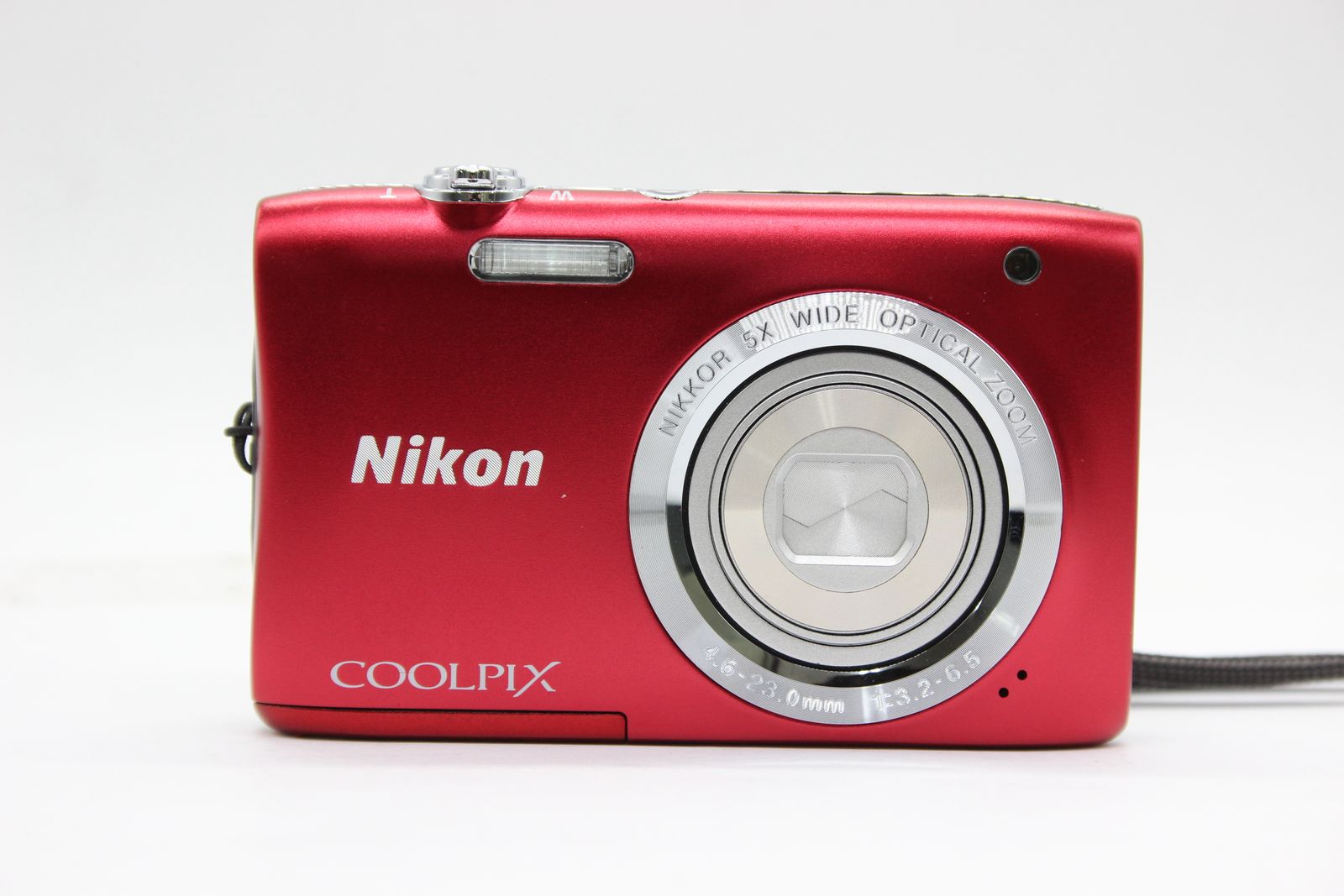 美品 返品保証】 ニコン Nikon Coolpix S2900 レッド Nikkor 5x Wide