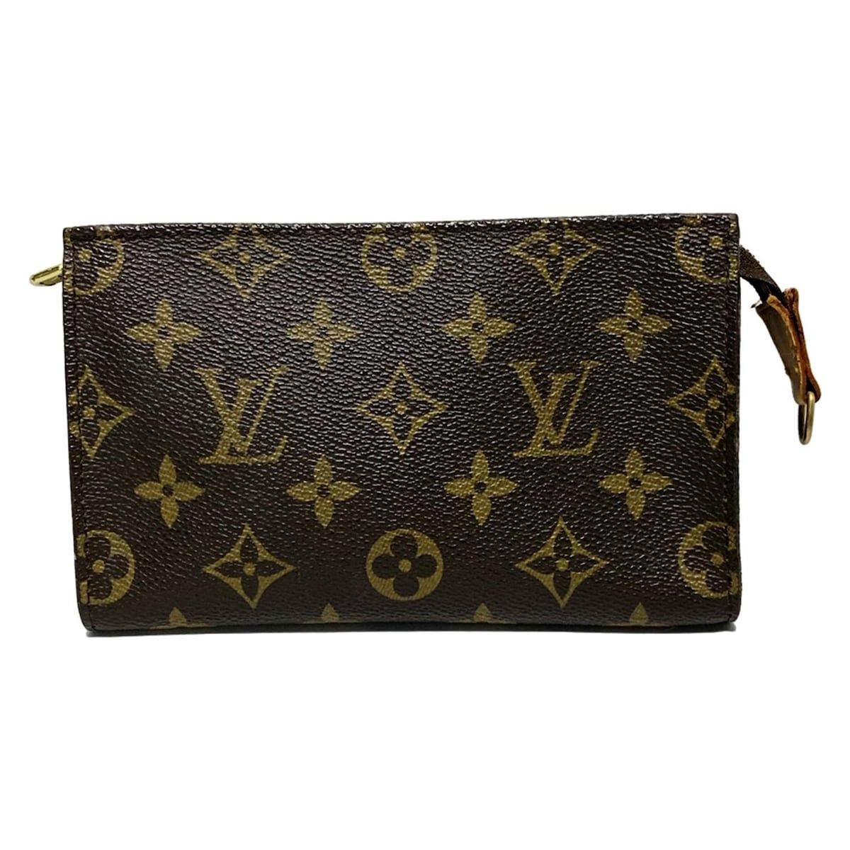 LOUIS VUITTON ルイヴィトン ポーチ モノグラム - ダークブラウン バケット付属ポーチ