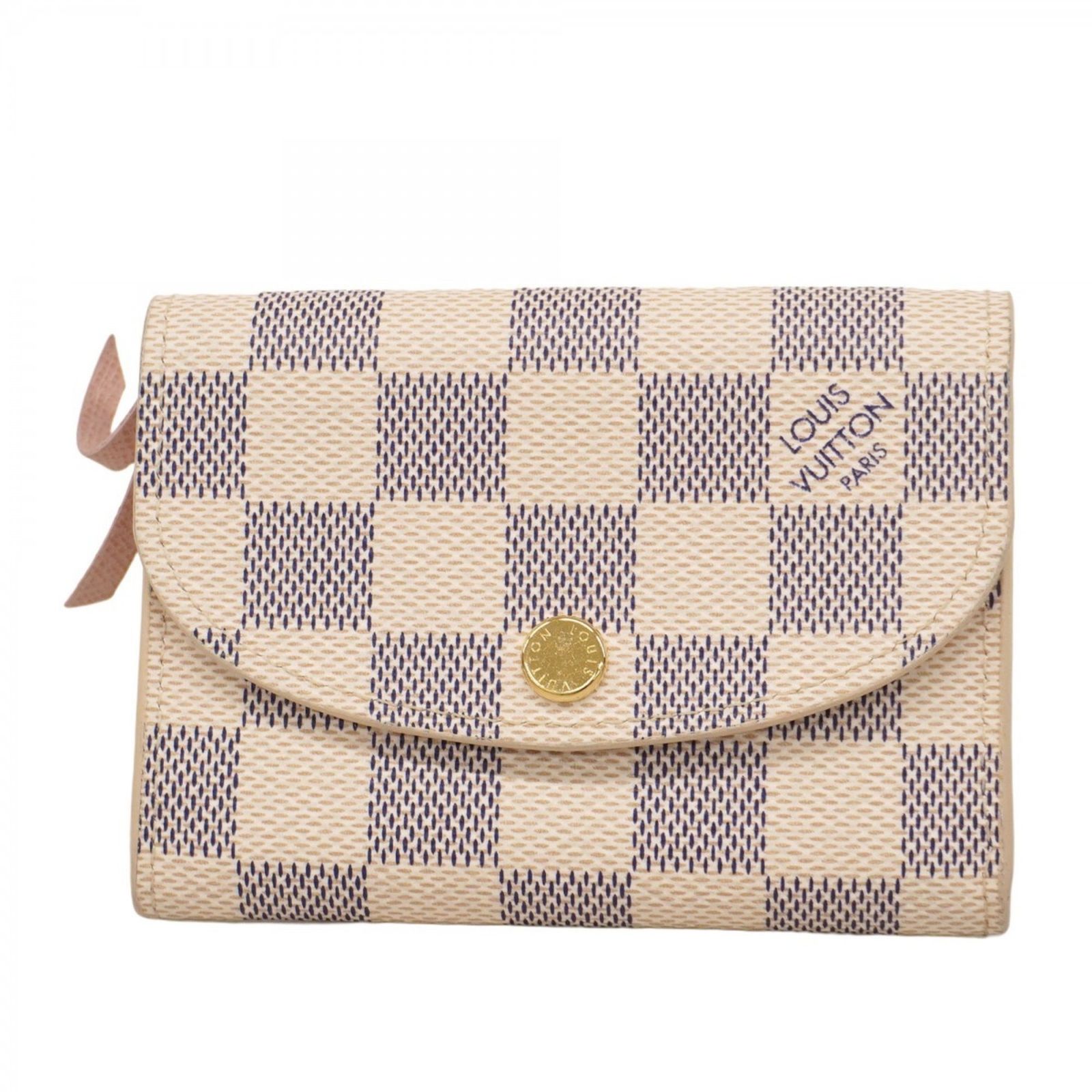 ルイ ヴィトン Louis Vuitton ルイ ヴィトン 財布 コインケース ダミエ アズール ポルトモネロザリ N61276 ホワイトレディース P1275004