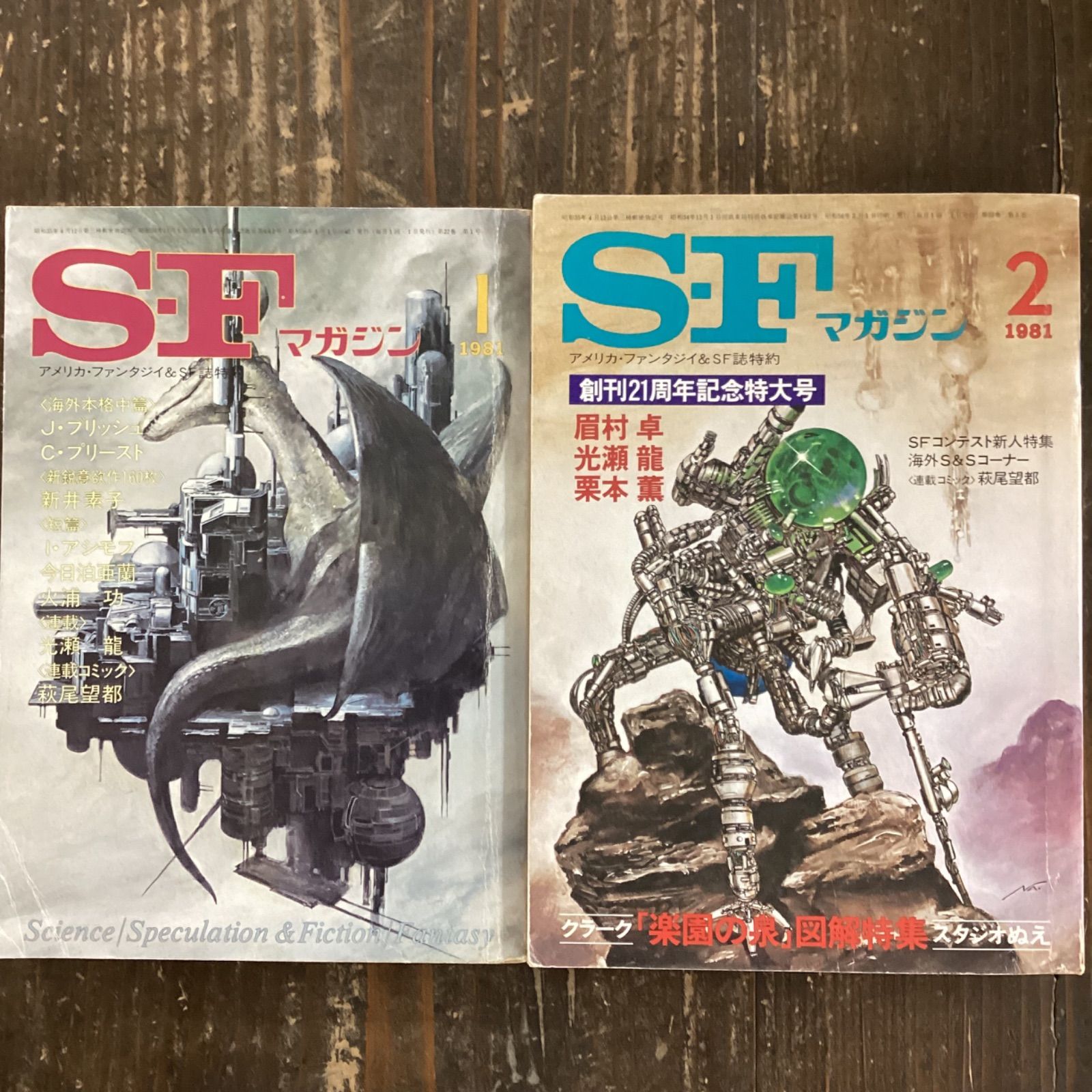 SFマガジン2冊セット WEB限定 - その他