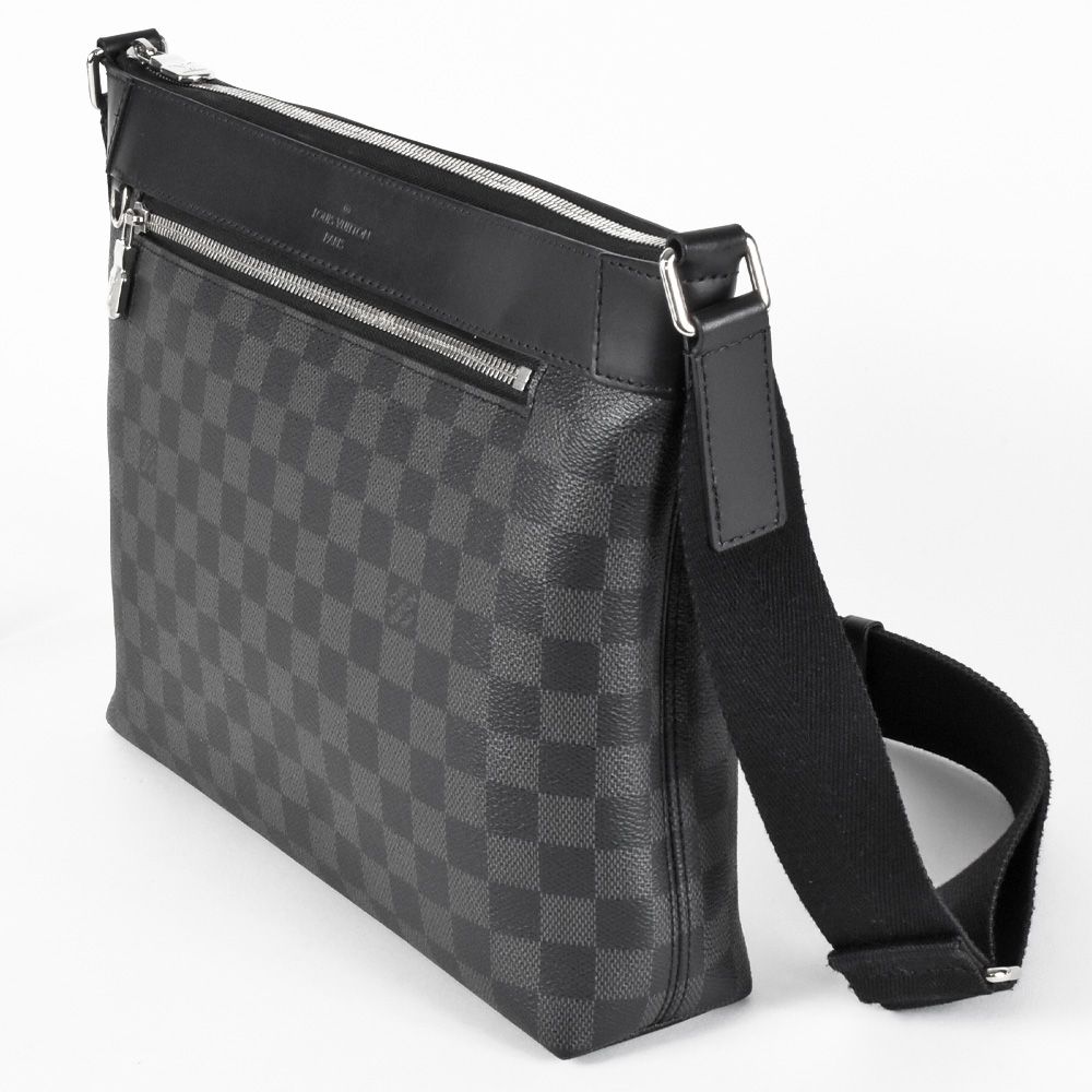 ルイヴィトン LOUIS VUITTON ミックPM ショルダーバッグ ダミエ グラフィット N40003 CA0168【中古】