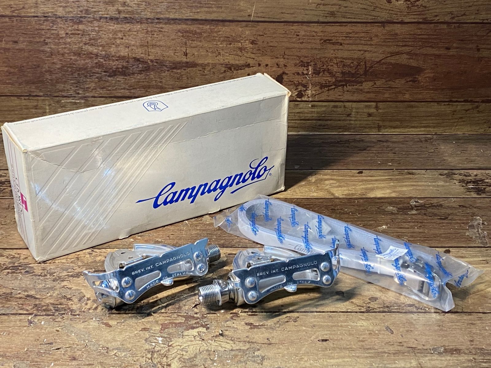 カンパニョーロ コーラス エアロペダル ペダルストラップ付き 未使用 20%OFF】 Campagnolo 「カンパニョーロ」 CHORUS エアロペダル