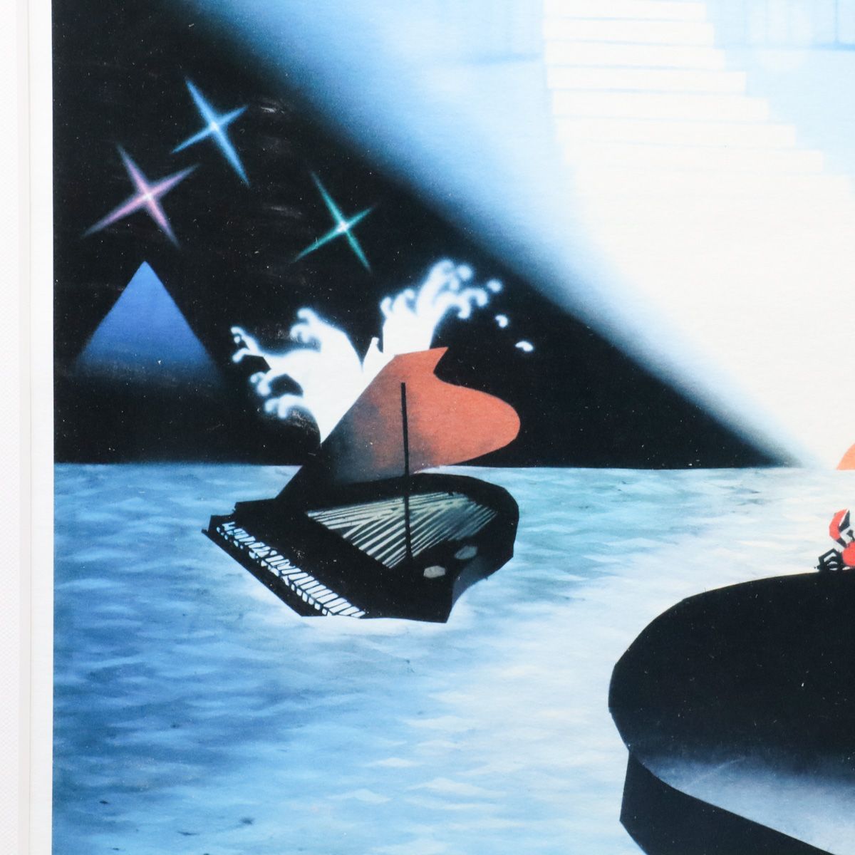 藤城清治「日の出のプレリュード」 ダイヤモンドスクリーニング 藤城清治「日の出のプレリュード」ダイヤモンドスクリーニング 568/800