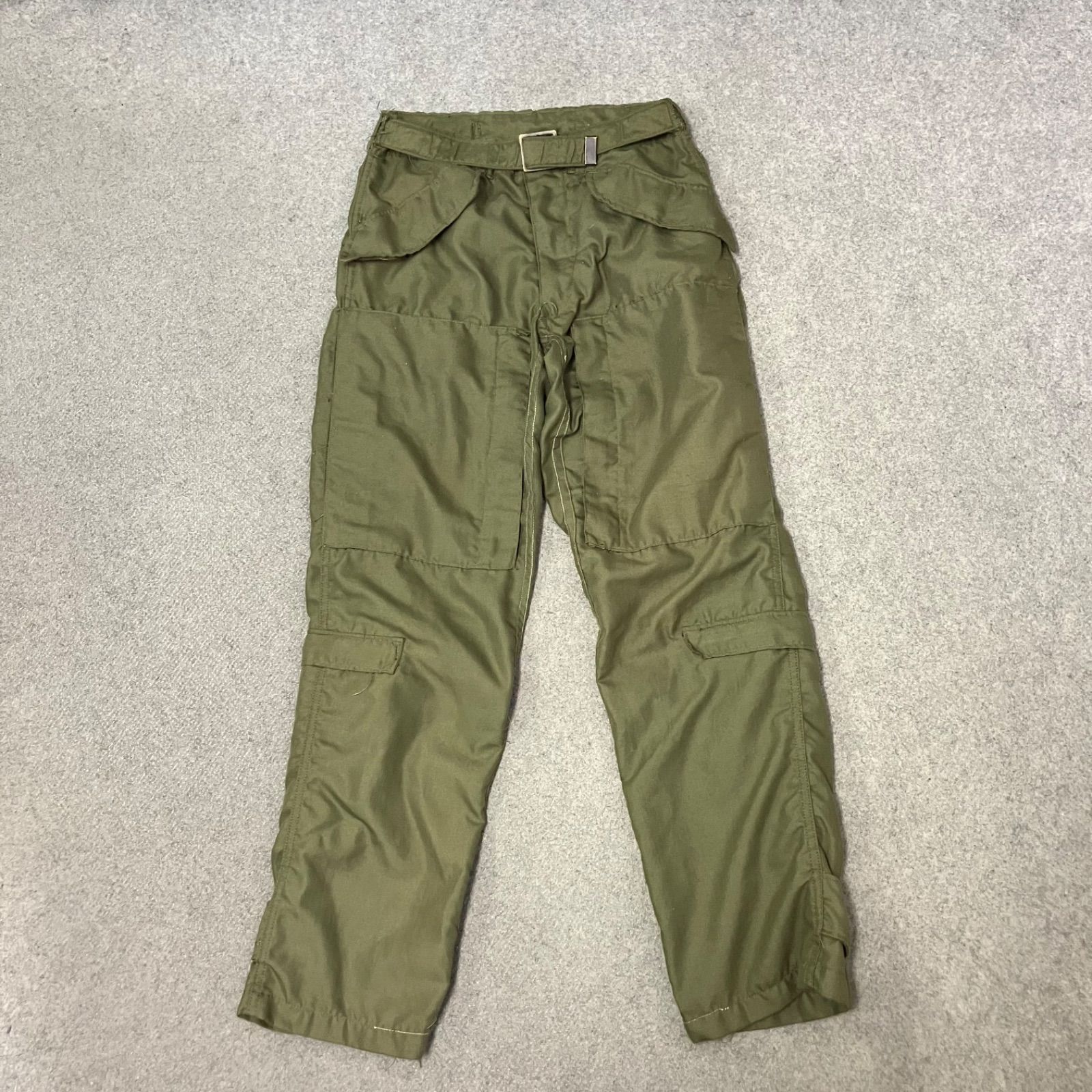 P2394 US ARMY 米軍 ヘリクルーパンツ NAM戦 希少 ベルト付き - メルカリ