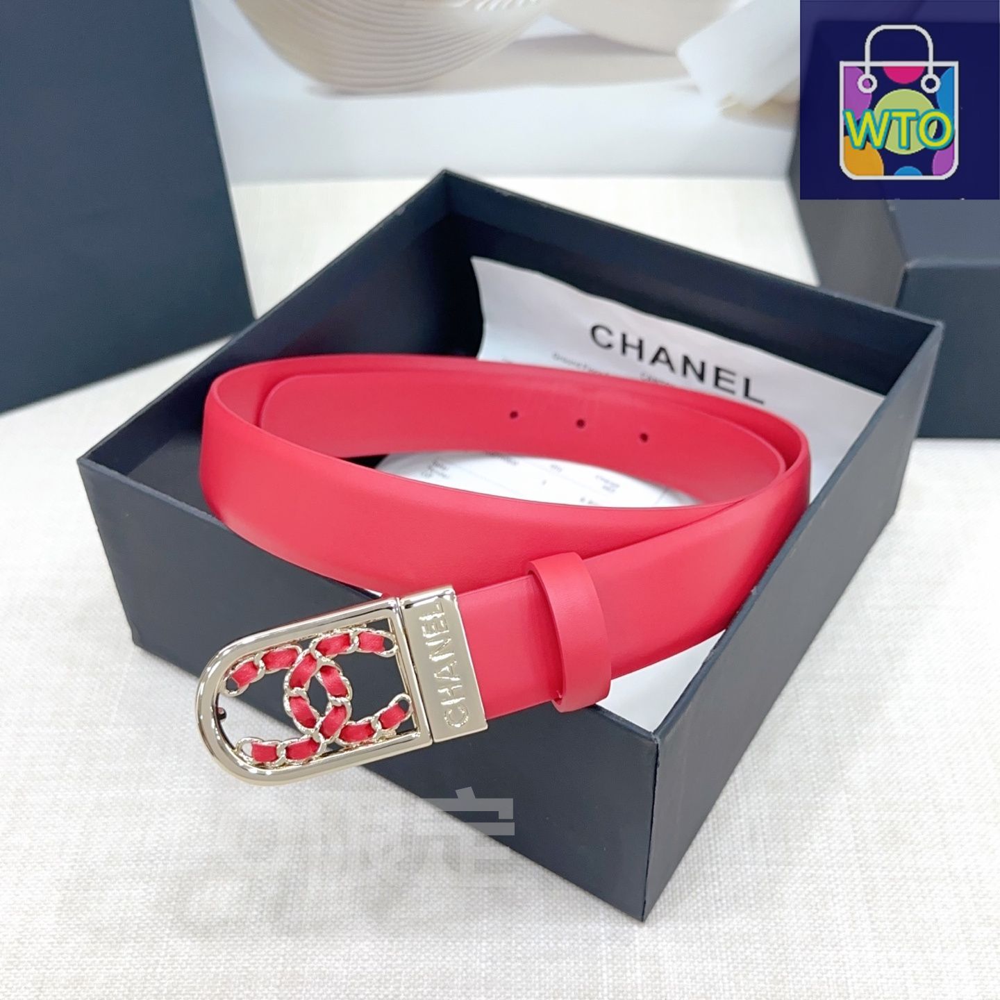 今日特価】Chanel ダブルフェイスレザーベルト - メルカリ