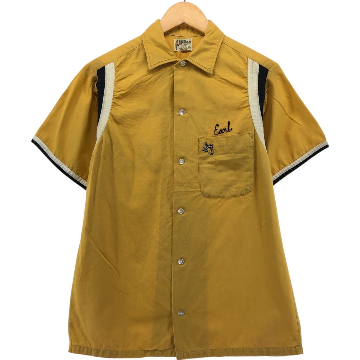 古着 60年代 ヒルトン HILTON ボウリングシャツ ボックスシャツ