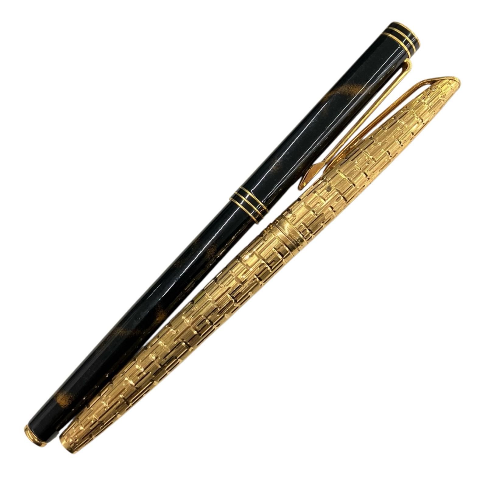 683000 WATERMAN ウォーターマン 万年筆 マーブル|ゴールド K18ゴールド 2点まとめ売り