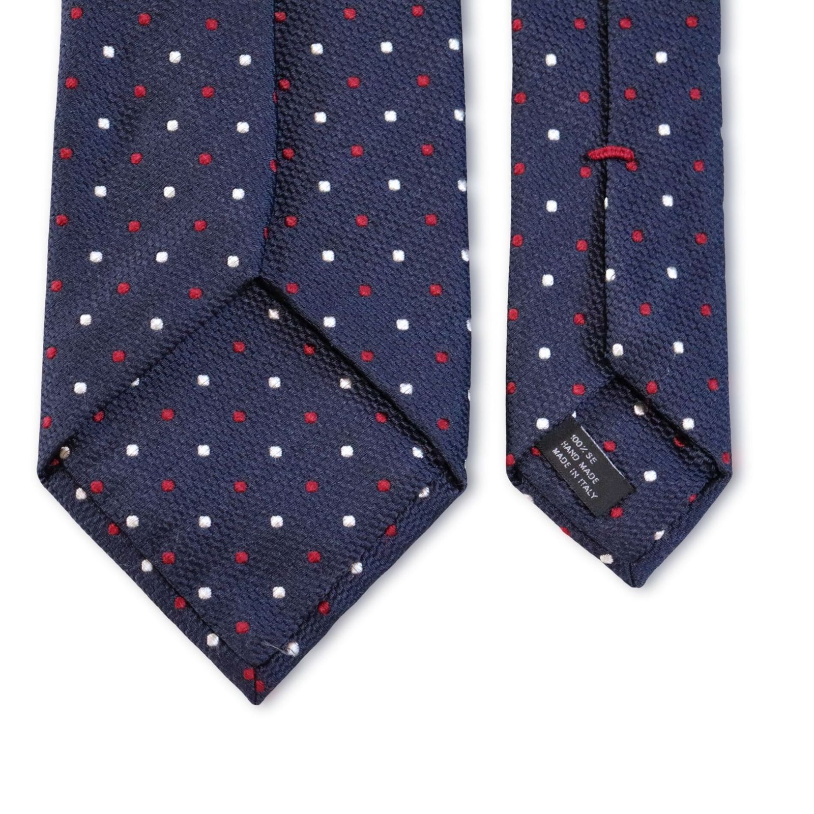 ARISTOCRATICO アリストクラティコ ドット 水玉 小紋 ネイビー  