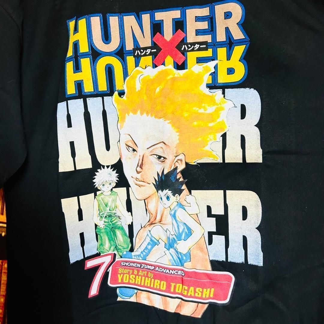 ハンターハンター ヒソカ メンズ Tシャツ 半袖 レトロ リプリント ブラックHUNTER×HUNTER 夏 XL 2XL ユニセックス アニメT -  メルカリ