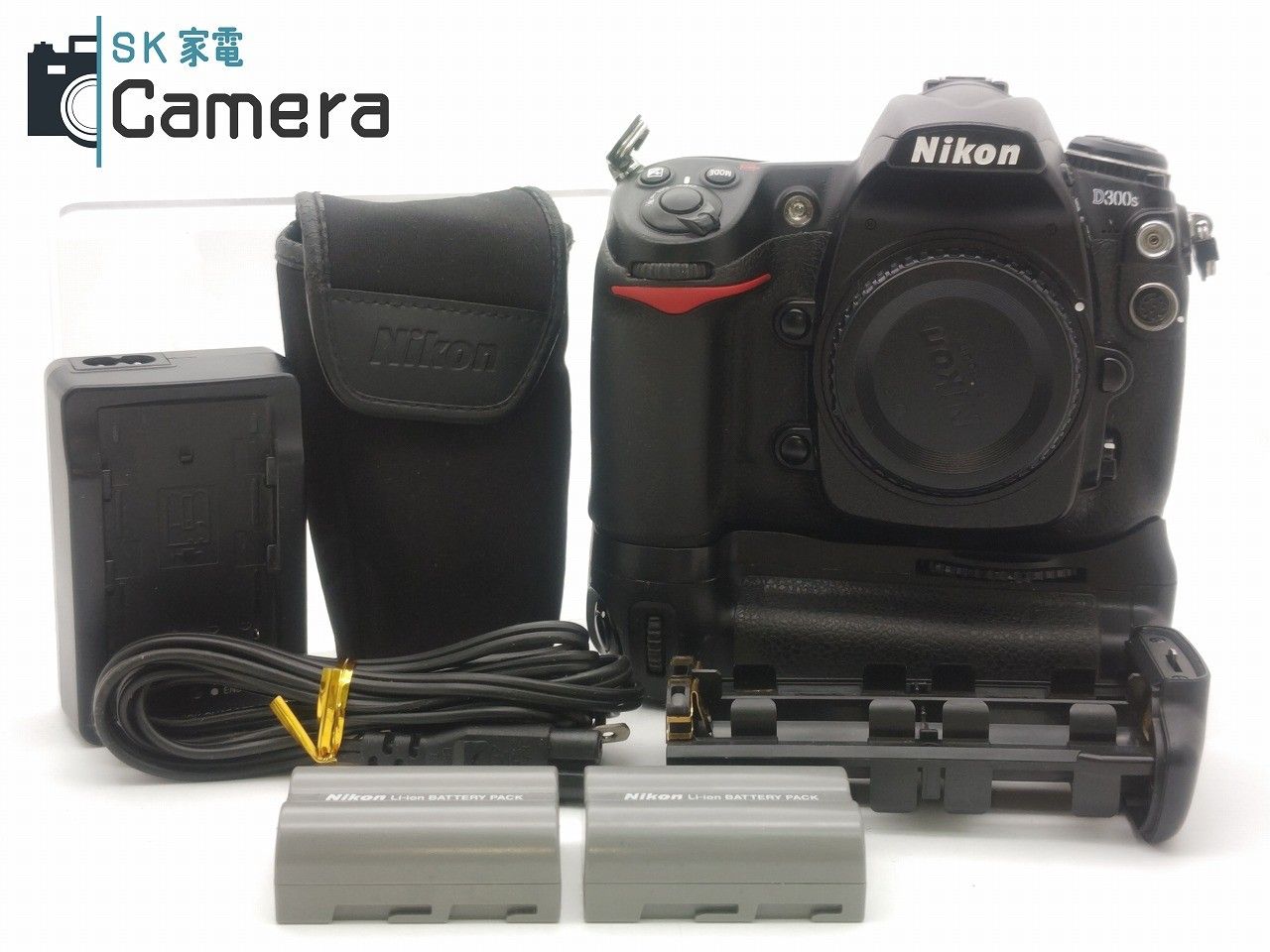 中古】 Nikon D300s MS-D10 MB-D10 MS-10EN 電池 充電器 電池2個 付 ニコン - メルカリ