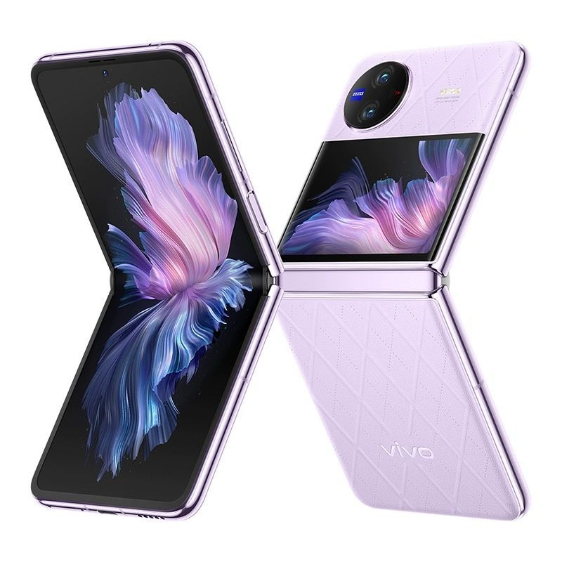 vivo X Flip 12GB+256GB デュアルSIM 6.74インチ バッテリー4400mAh·44W急速充電 折り畳みスマホ  光学手振補正付きZEISSデュアルカメラ搭載 - メルカリ