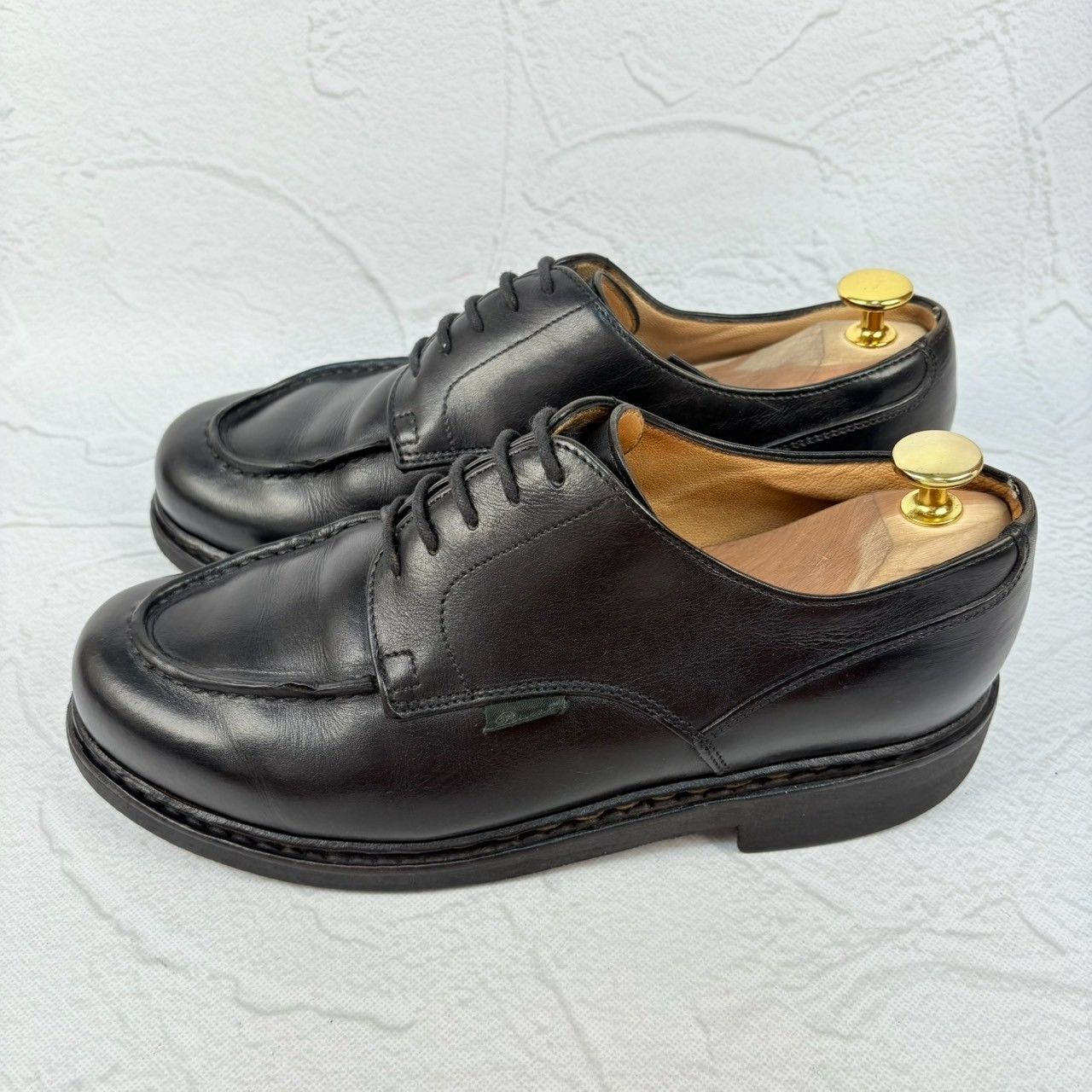 パラブーツ シャンボード Uチップ 外羽根 黒 6 パラテックス フランス製 CHAMBORD / NOIR – Paraboot