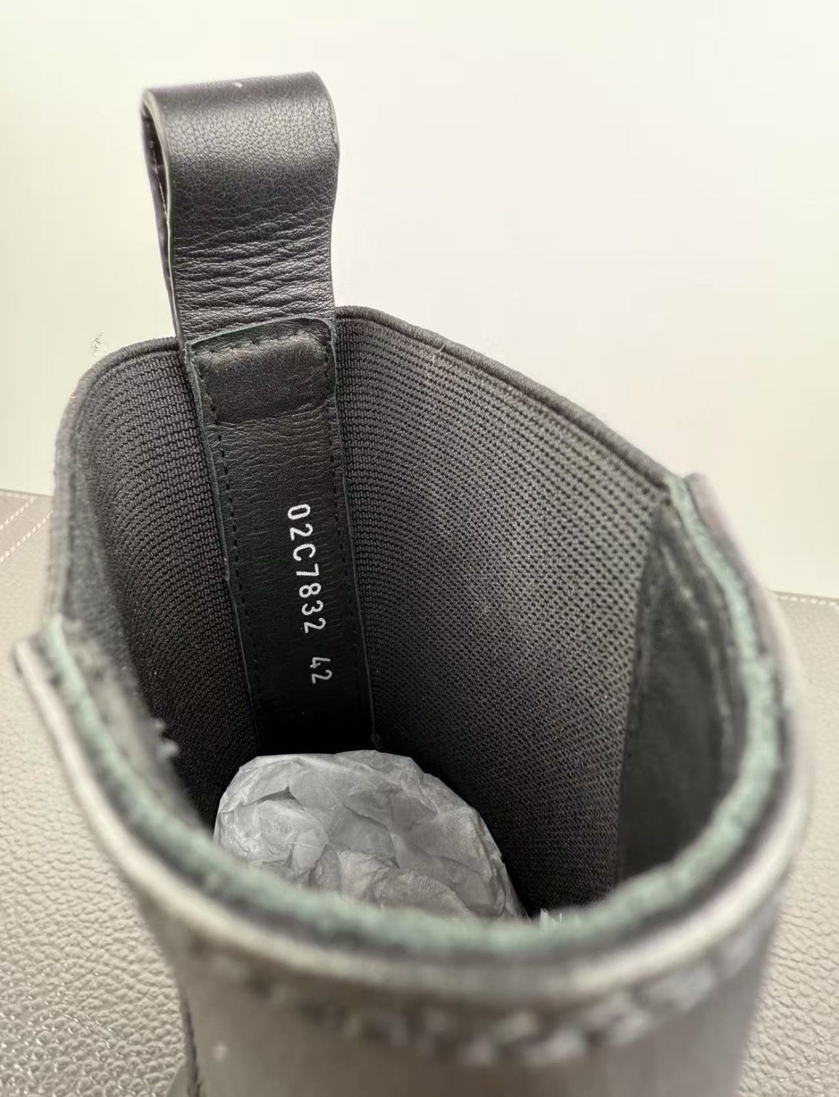 Rick Owens BEATLE MEGA TRACTOR ブラック 42 RICK OWENS - 【25AW】ビートル メガ トラクター ブーツ