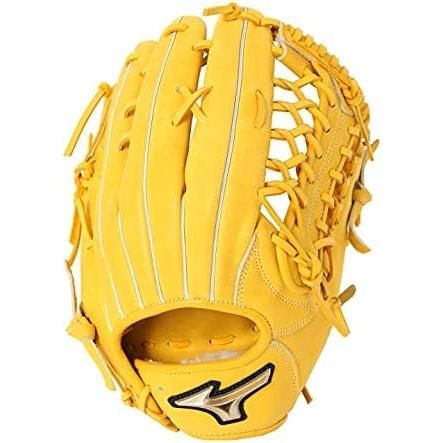 ミズノ 野球グローブ イエロー ミズノ(MIZUNO) 野球 軟式グローブ グローバルエリート 外野手用