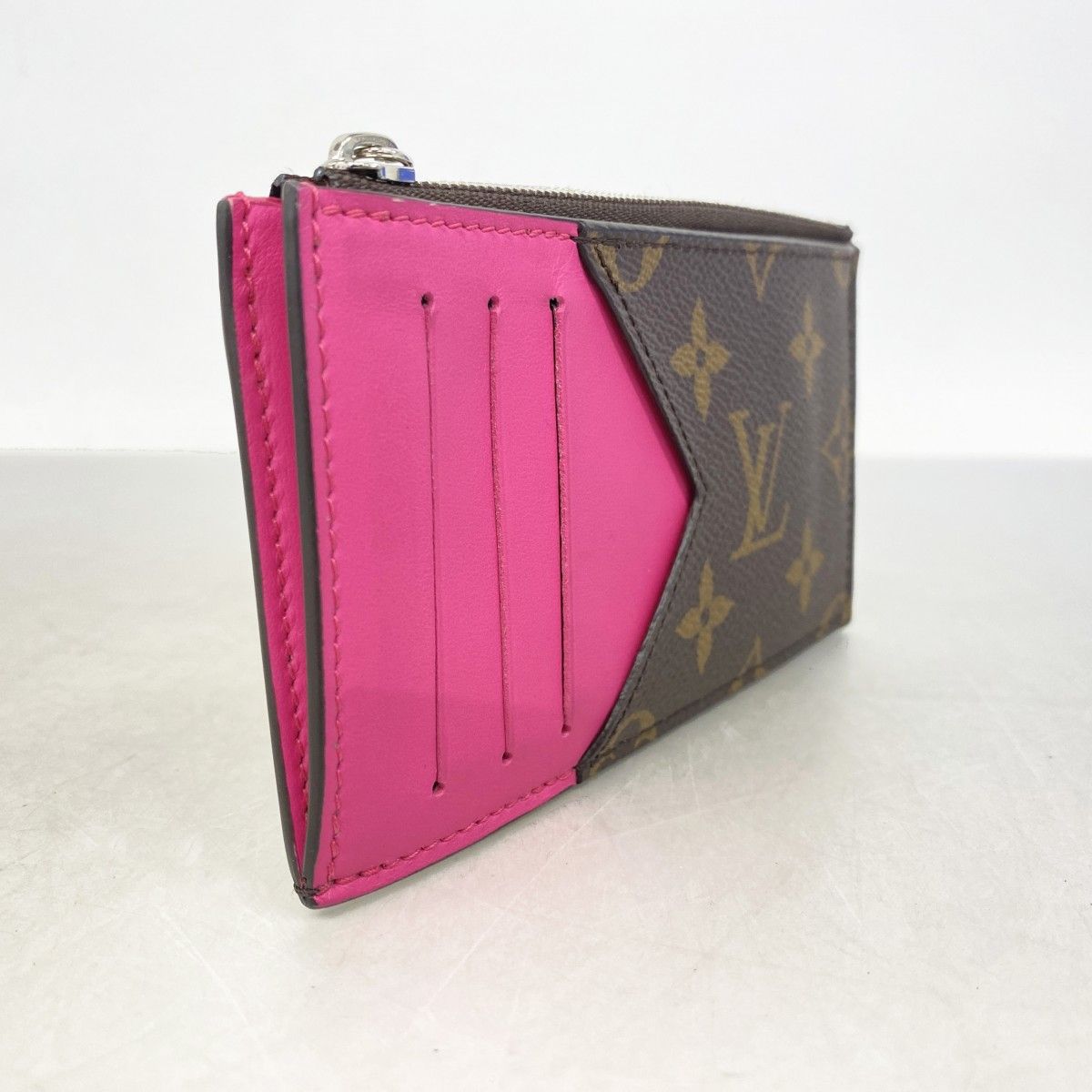 値下げ〜(正規品)Louis Vuitton コインケース・小銭入れ LV02 5gd4516-h】ルイヴィトン コインケース モノグラム・マカサー