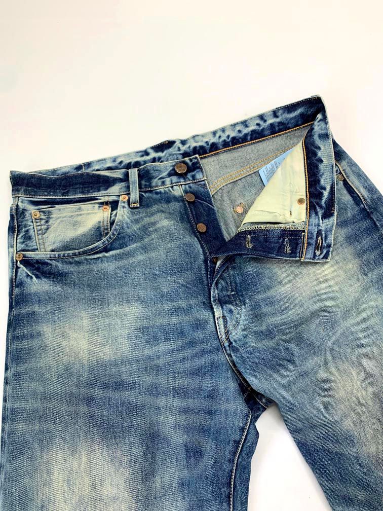 【QqCcaan】Levi's 501xx デニムパンツ W33 L32 Levi's Vintage Clothing リーバイス 1955年モデル 501XX デニム