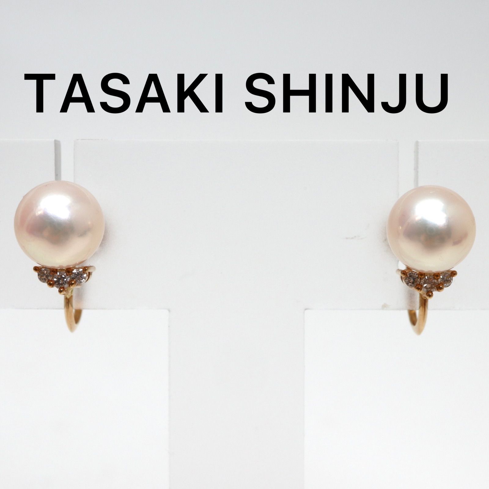 TASAKI(田崎真珠)】アコヤ本真珠イヤリング 7.5mm珠 K18 - メルカリ
