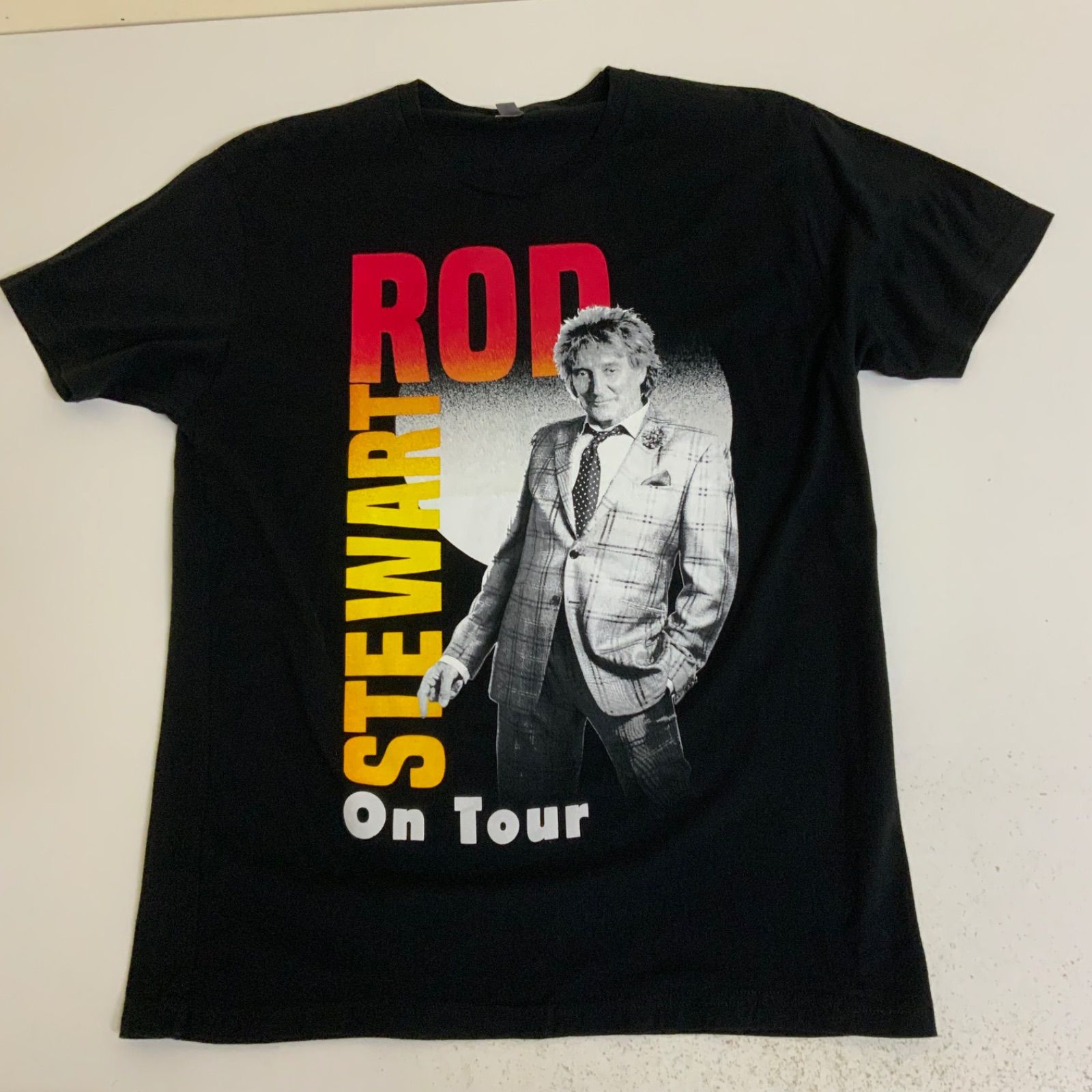 ROD STEWART ロッドスチュワート バンドTシャツ 黒 ブラック