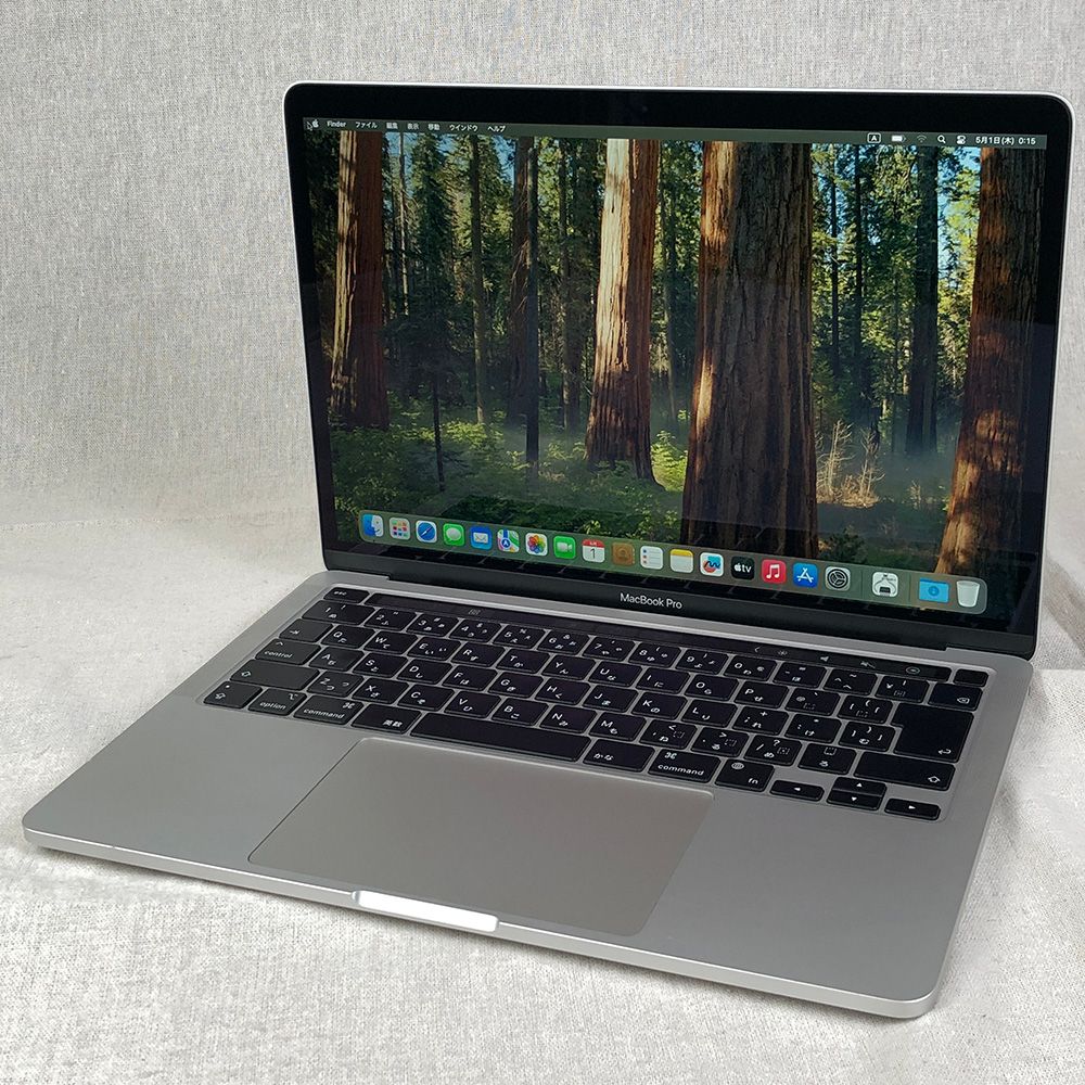 【本体のみ】Apple MacBook Pro (13インチ M1 2020)【M1チップ・メモリ16GB・SSD256GB】A2338 EMC3578/LT-250796（329038）