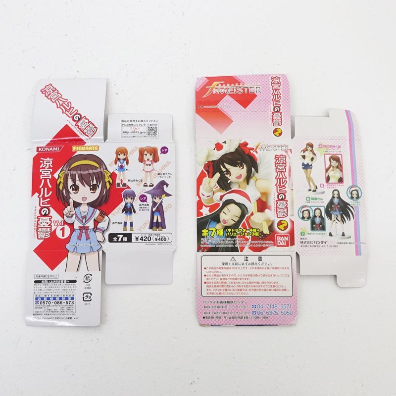三重店】涼宮ハルヒの憂鬱 フィギュア まとめ売り 計14種セット