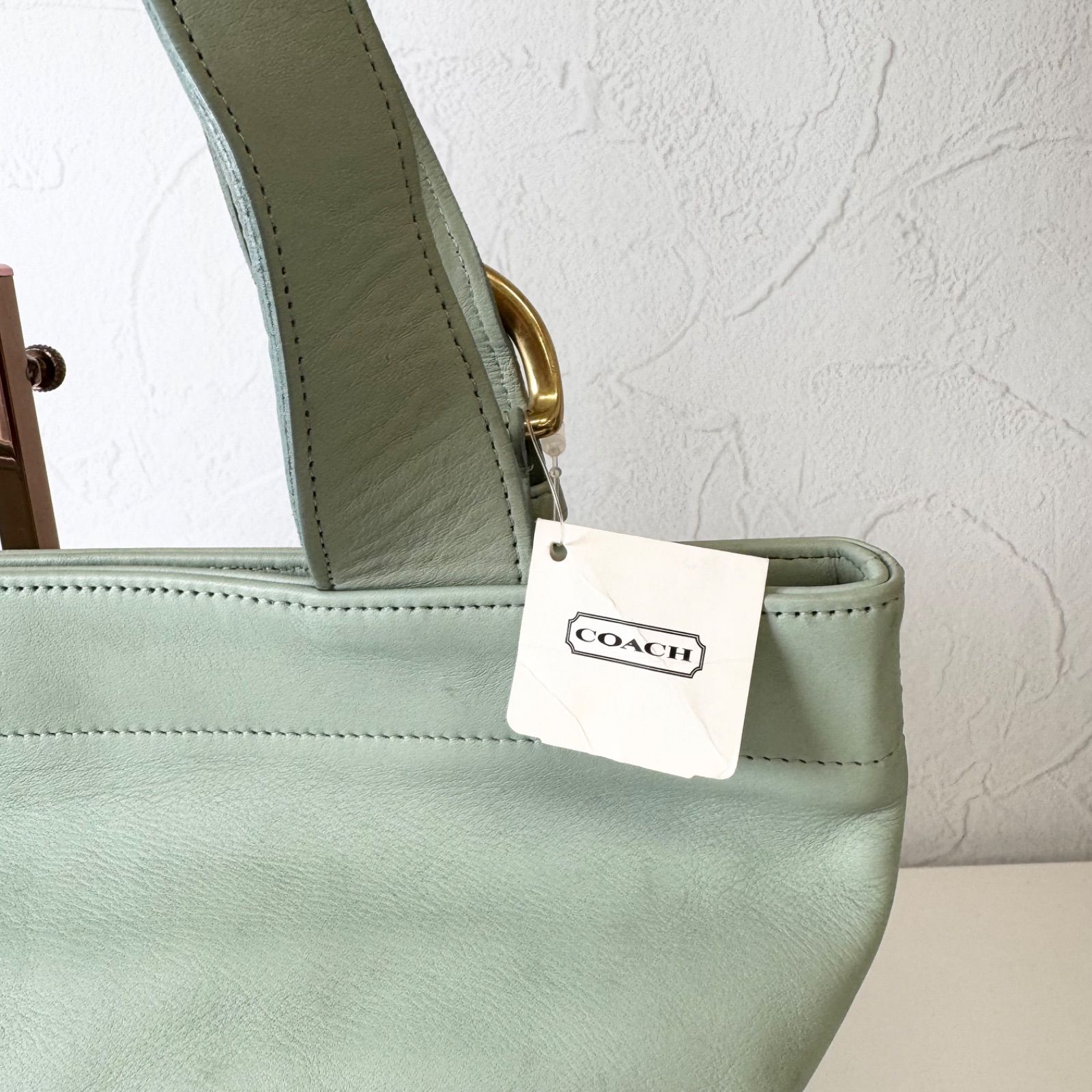 稀少カラー✨Cランク COACH オールドコーチ トートバッグ グラブ 