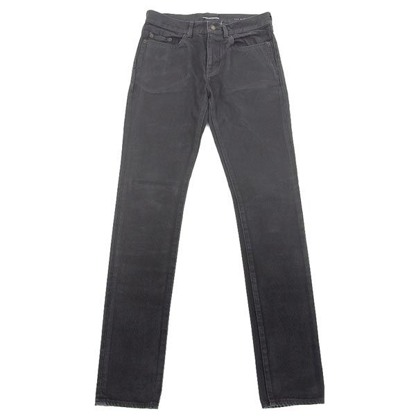 Yves Saint-Laurent】コーティングスキニーデニム ◇美品◇ サンローランパリ SAINT LAURENT コーティング デニム