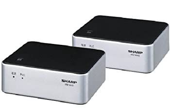 SHARP PLC 高速電力線通信 アダプター LAN1ポート LAN4ポートタイプ 初期設定済ペアモデル HN-VA40S
