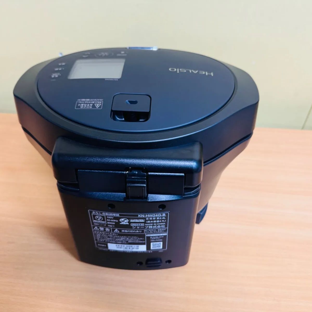 調理家電 ヘルシオ ホットクック KN-HW24G-B [プレミアムブラック