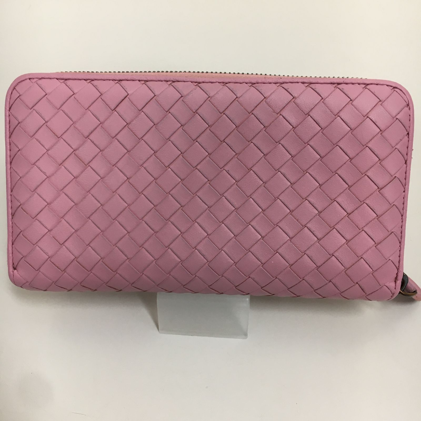 ボッテガヴェネタ イントレチャート ラムスキン ウォレット 長財布 