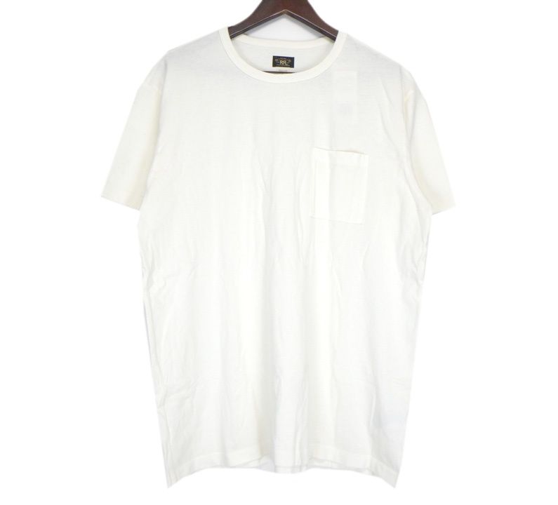 ダブルアールエル ラルフローレン RRL RALPH LAUREN 782919472001 2 PACK ポケット デザイン 半袖 Tシャツ 44150