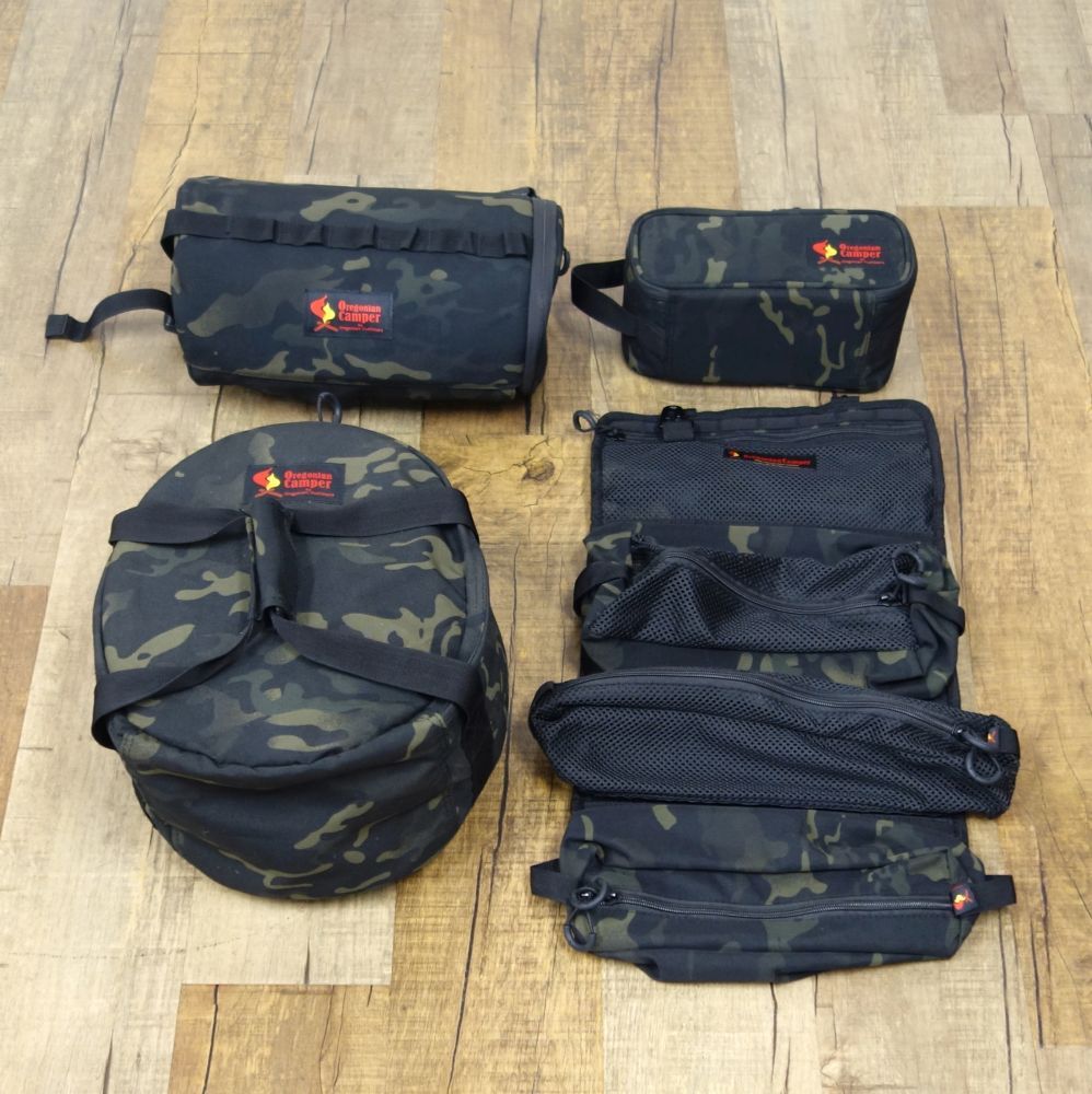 オレゴニアンキャンパー Oregonian Camper カモフラ ケース 4点 セット キャンプ ギア ポーチ カバン アウトドア