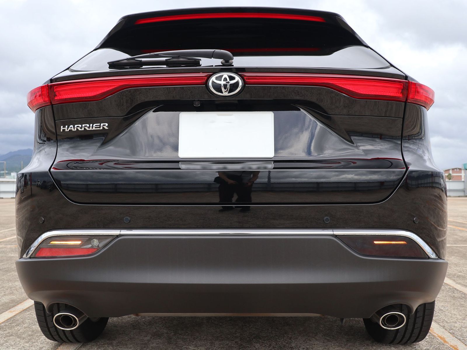 80ハリアー専用 テールカバー スモーク 80ハリアー ヘッドライト