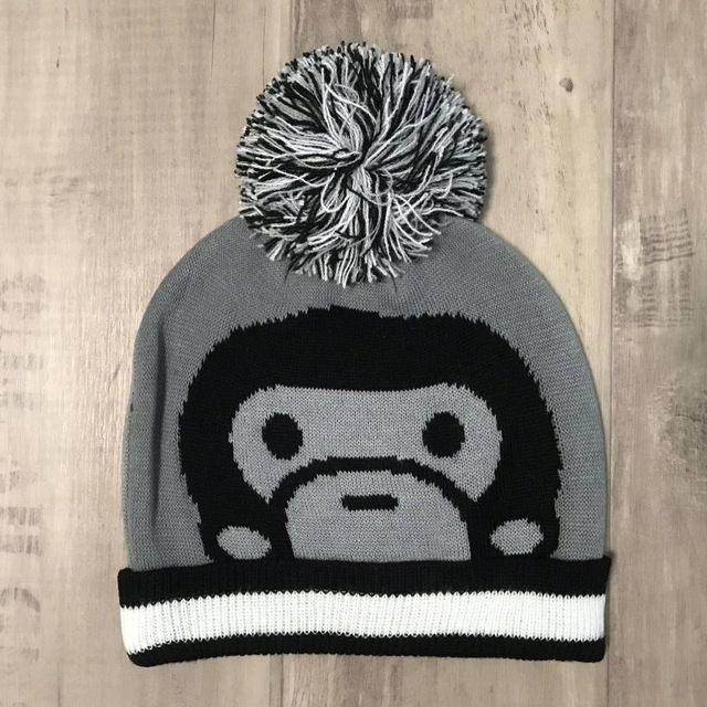 ☆新品☆ マイロ ニット帽 a bathing ape エイプ ベイプ ア