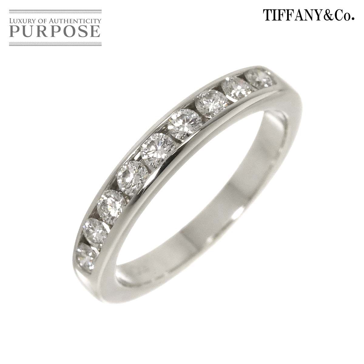 ■Tiffany&Co.■ダイヤモンド バイ ザ ヤード リング プラチナ TIFFANY&Co.ティファニーバイザヤードダイヤモンドリング・指輪