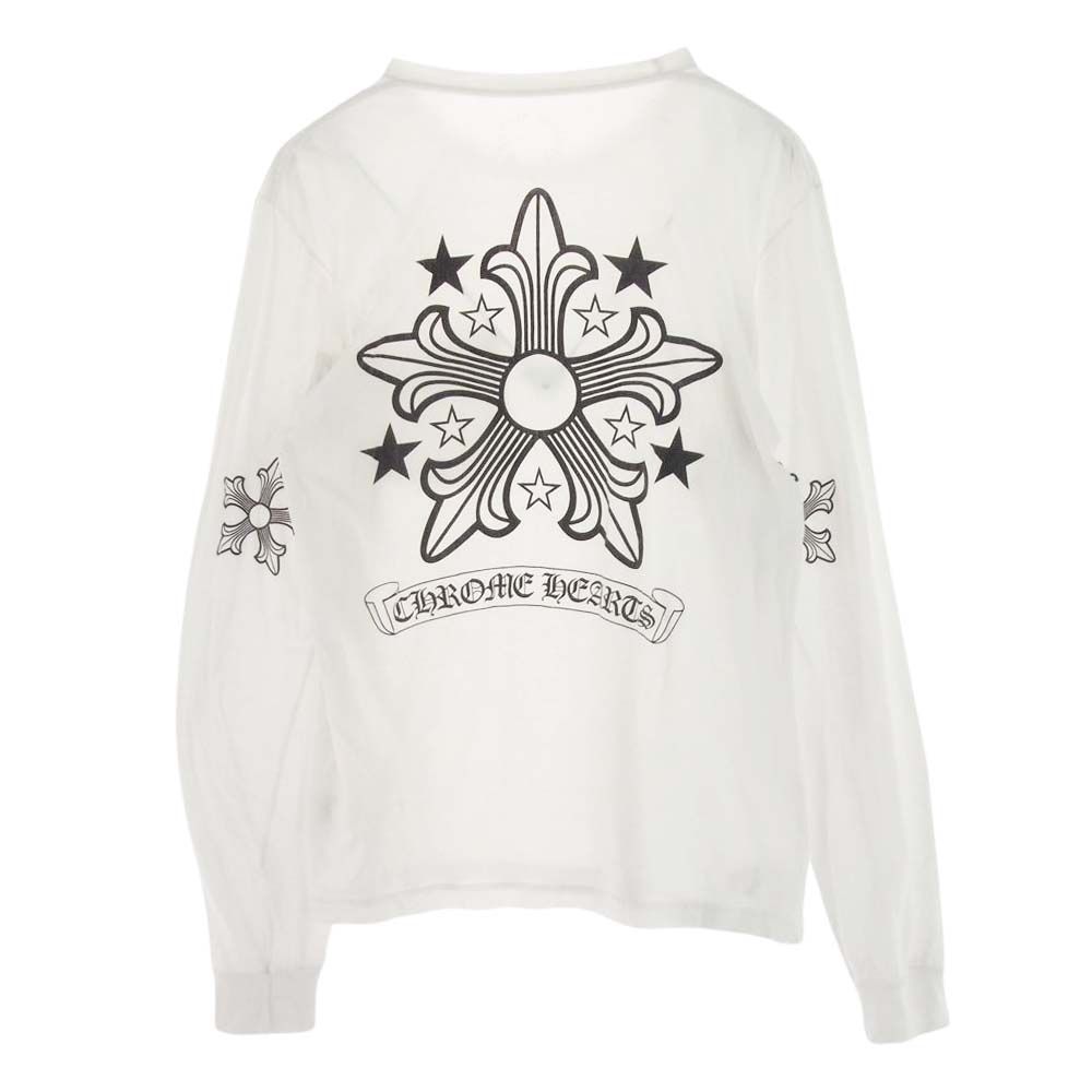 CHROME HEARTS レディース長袖Tシャツ CHROME HEARTS+ レディース 33 ホースシュー ロンT ブラック